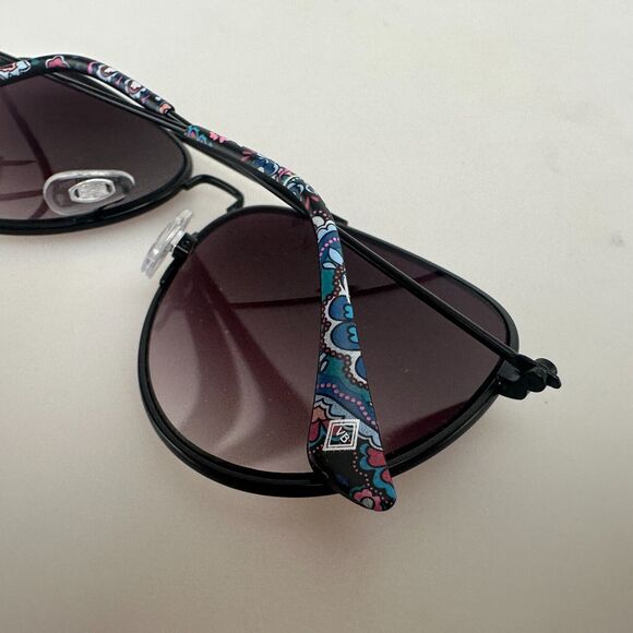 Vera Bradley Sunglasses mod. Dot Haymarket Paisley HYP Black Aviators